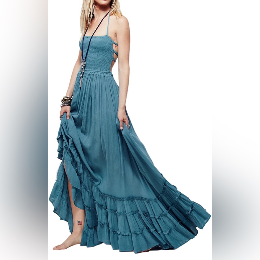 NWT Vivimos Women's Summer Sexy Maxi Dress